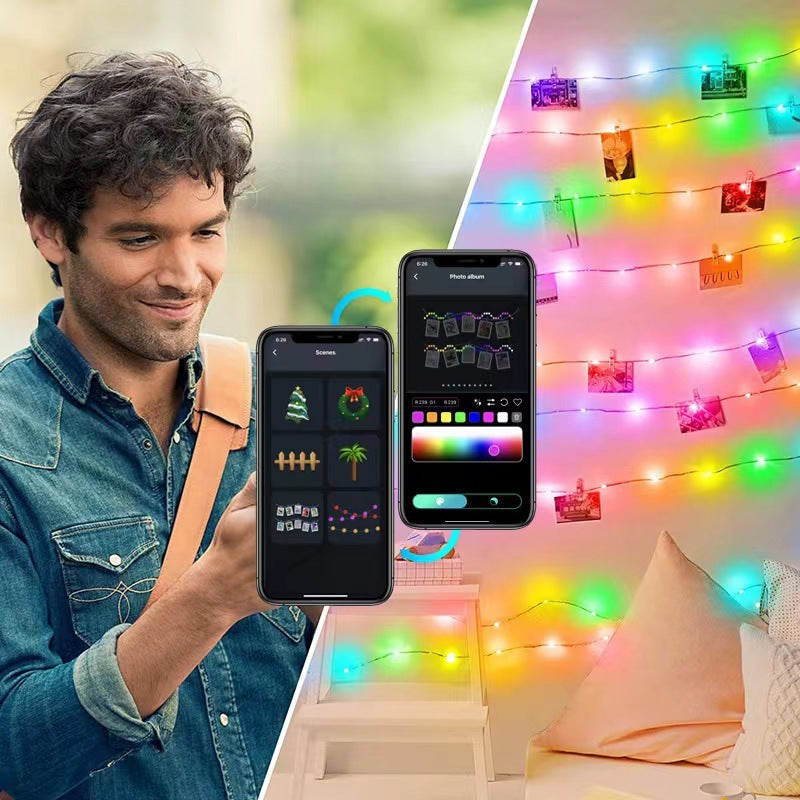 String Lights With Smart App Control