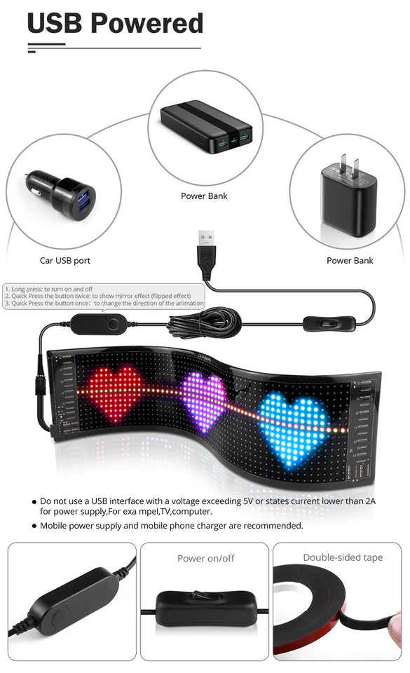 X Frenzy Smart Pixel LED Customizable Matrix